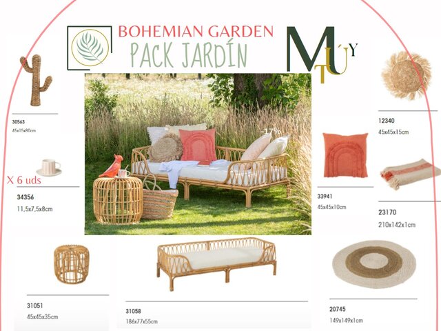 PACK BOHEMIAN GARDEN