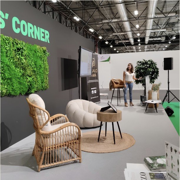Gema García Oliva durante la ponencia Transforma tu casa para sacar tu mejor versión, en Intergift, IFEMA Madrid